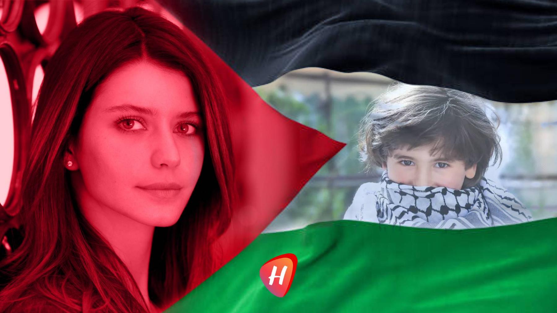 بيرين سات تتضامن مع أطفال غزّة: 