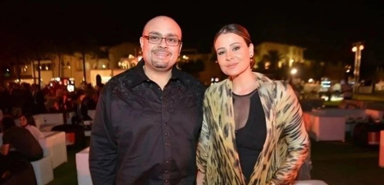 إبنة زوج كارول سماحة في العزاء للمرة الأولى(صورة)