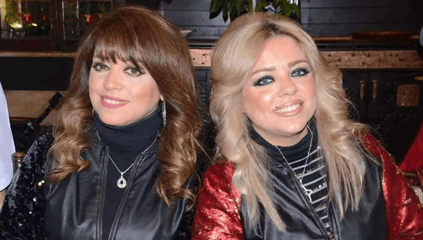 انهيار ريم عبد العزيز أثناء تشييع شقيقتها سمر عبدالعزيز