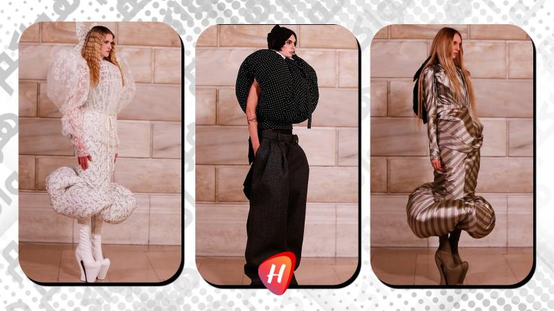 مارك جاكوبس يقدم تصاميم شتاء 26 بروح الغرابة والرومانسية السوداء