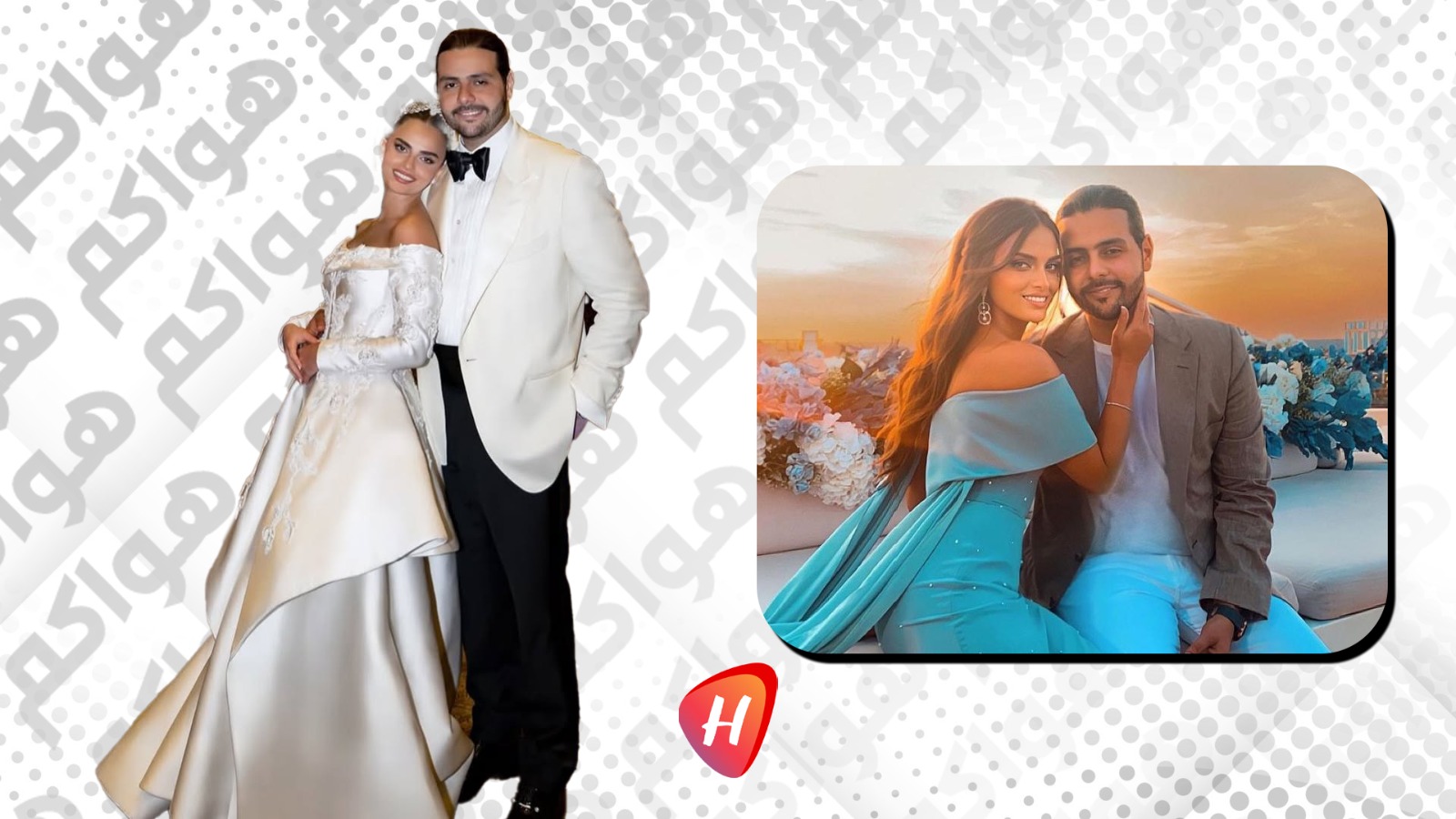 كيناز حكيم ومحمد خاشقجي يتزوجان في قصر عثماني بإحتفال ملكي