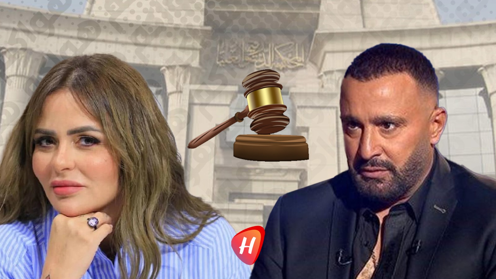 قضية أحمد السقا ومها الصغير رهن كاميرات المراقبة
