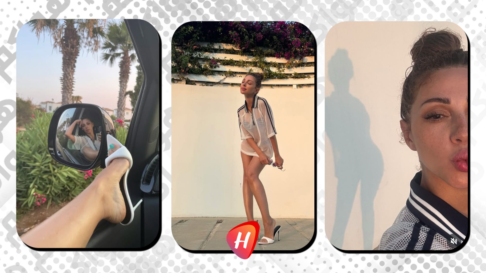 ميريام فارس بنصف وجه ونصف جسد في أحدث جلسة تصوير