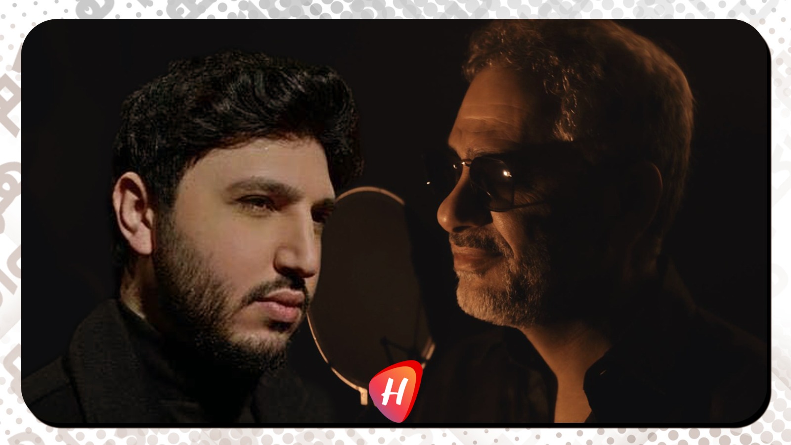 فضل شاكر وابنه محمد في 
