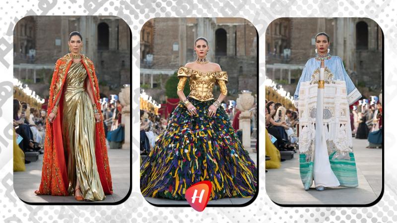 مجموعة  مذهلة من Dolce and Gabbana.. نحت قصور وكنائس من روما