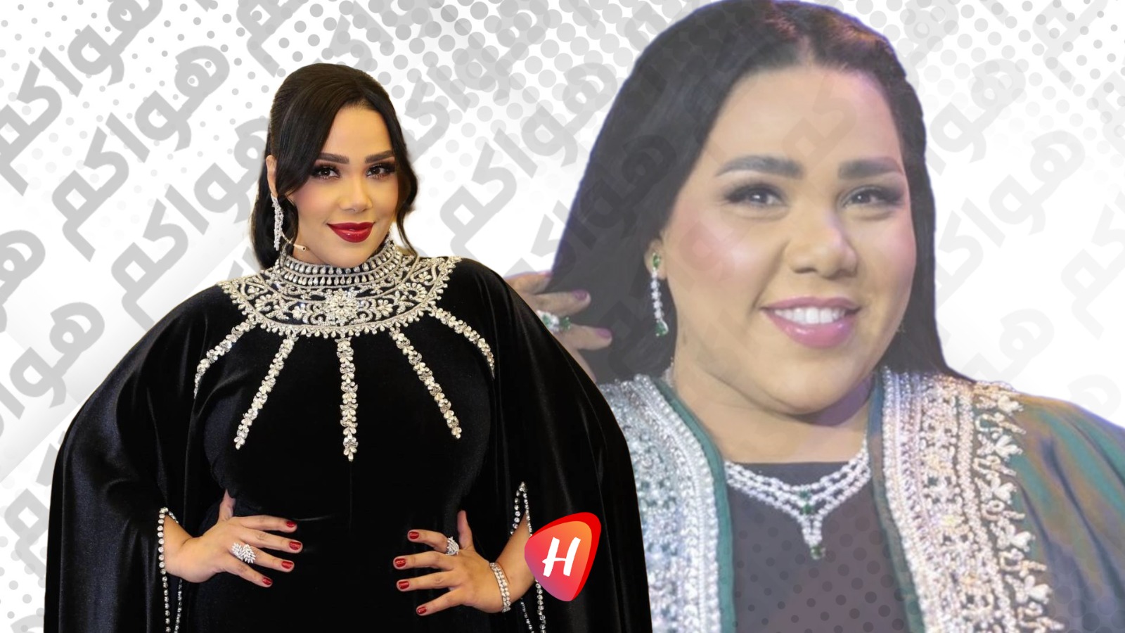 نجاة شيماء سيف من حادث تصادم