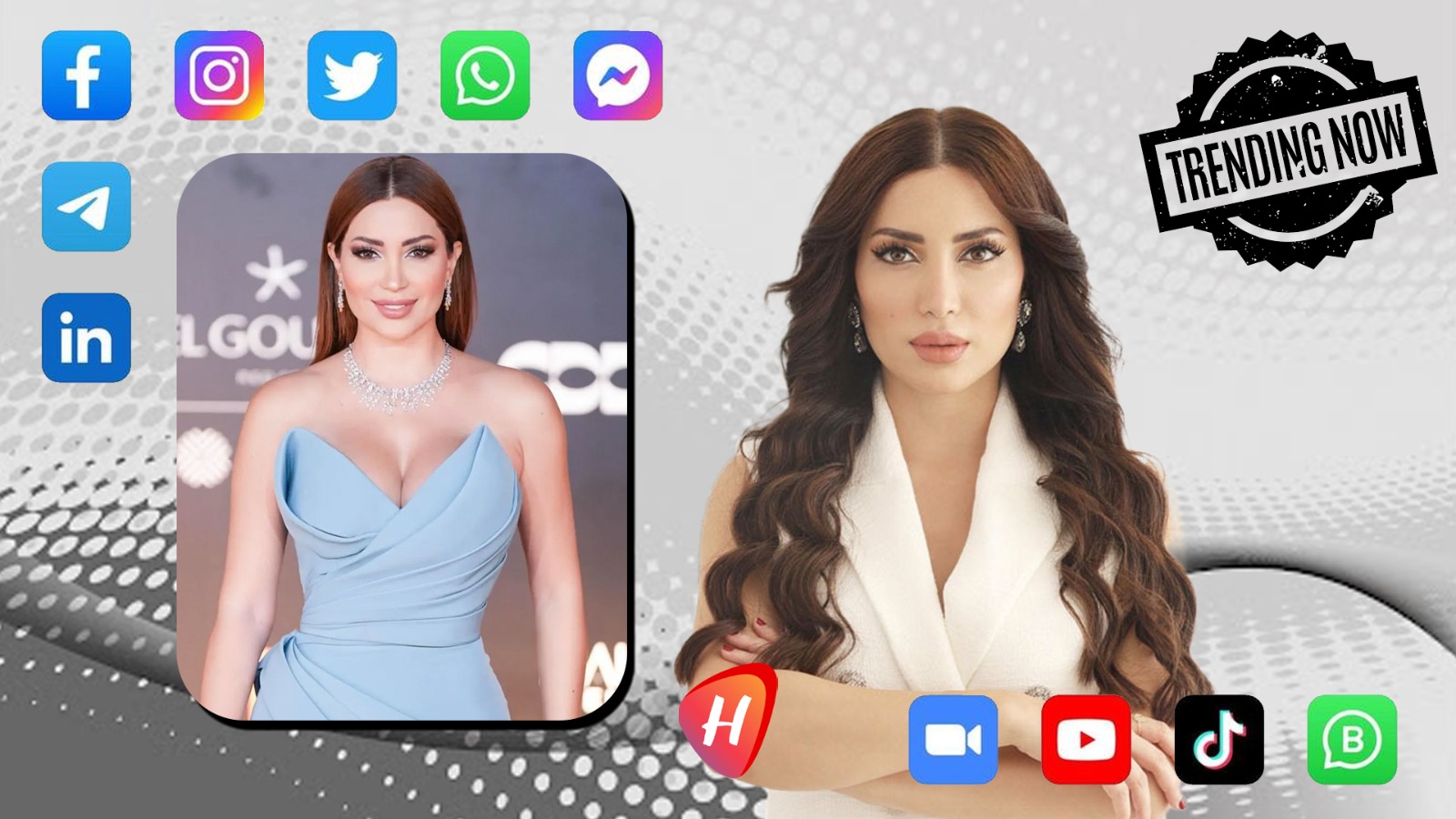 نسرين طافش ترد بغضب على اتهامها بالضحك أثناء سقوط عارضة في عرض جدة