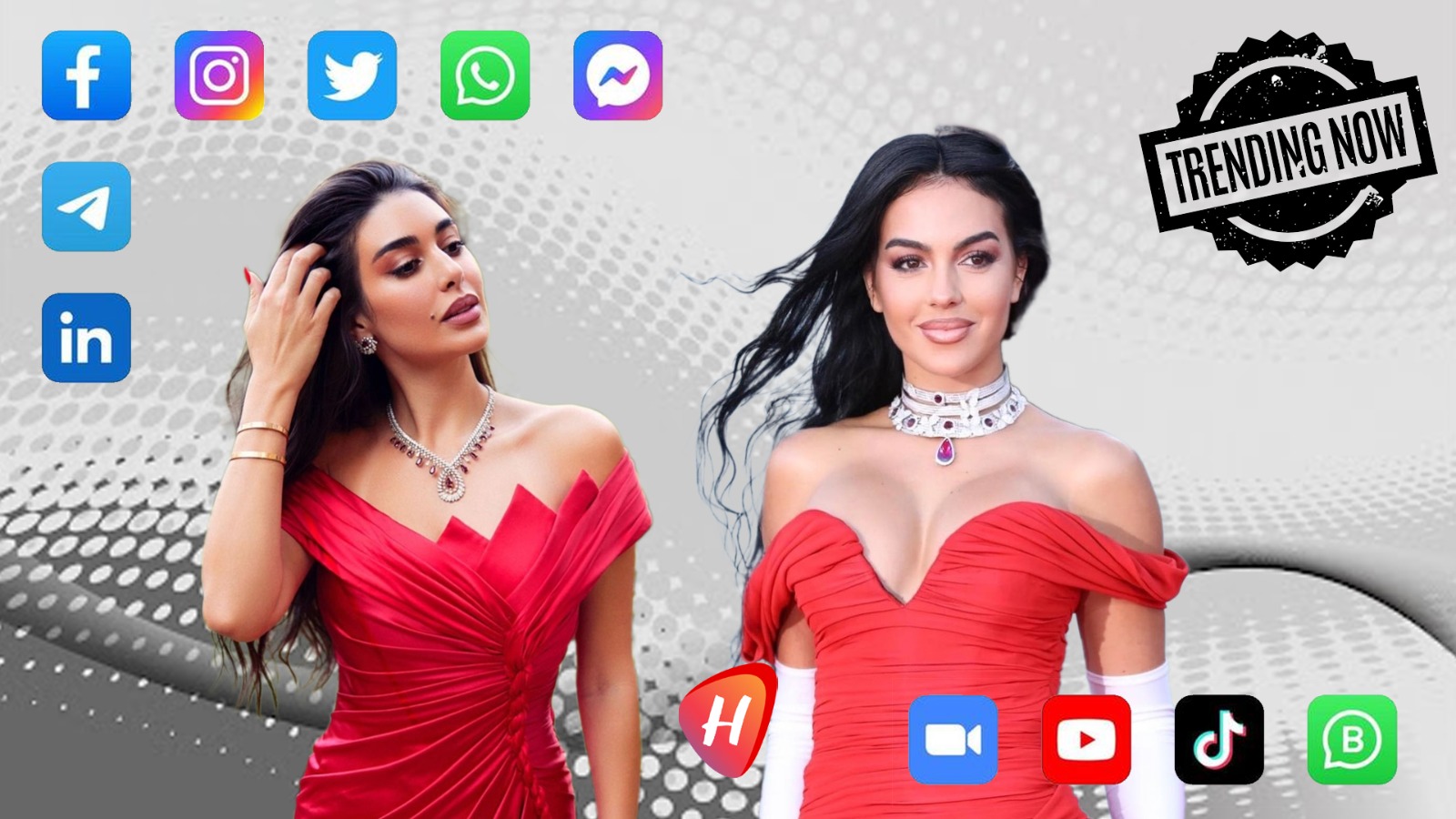 ياسمين صبري ترد بحزم للمرة الأولى على تشبيهها بجورجينا رودريغز