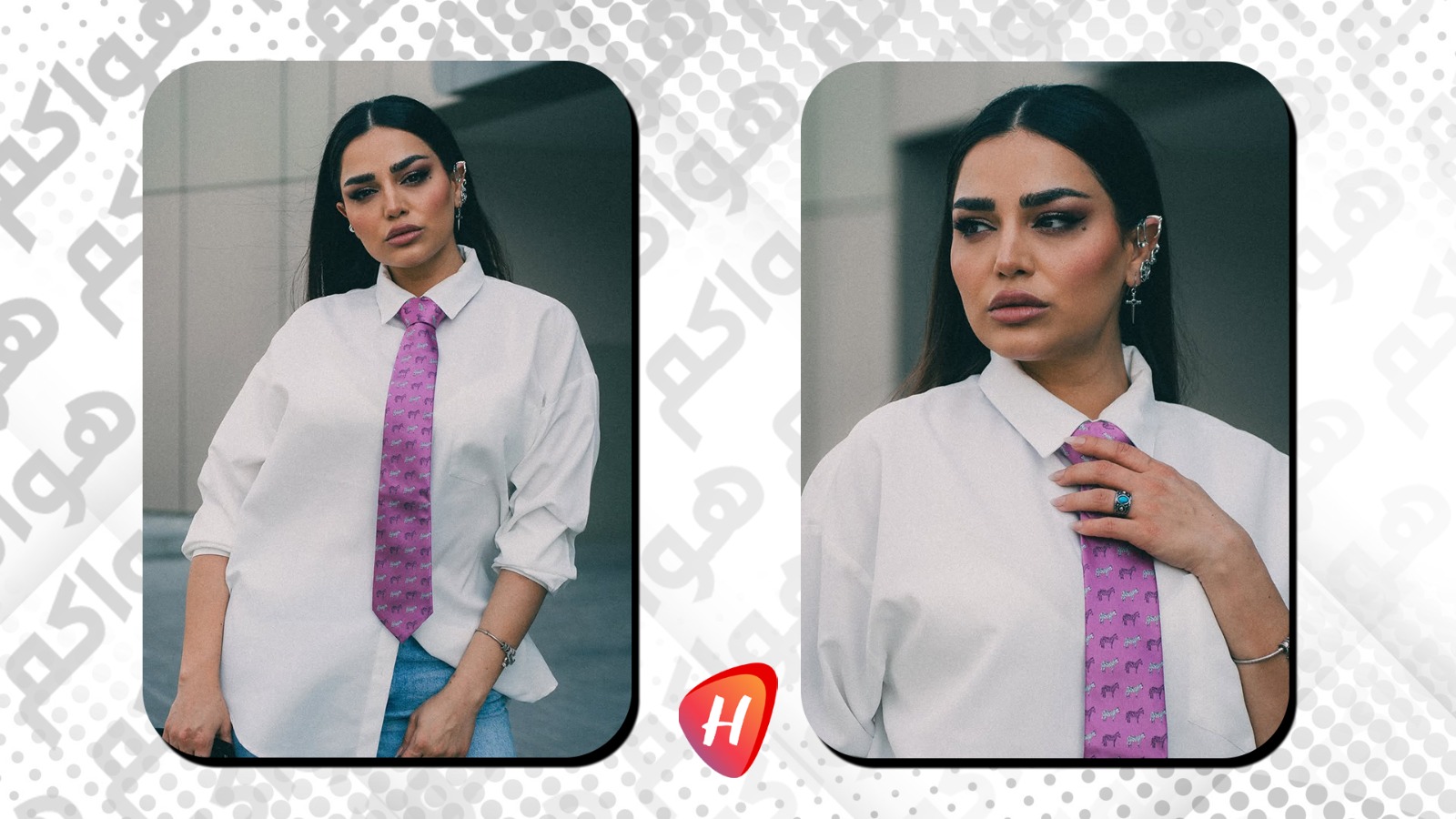 رشا بلال تُجسد تمرد ''روبي'' بالأزياء: ربطة العنق تعكس صراعات ''الخطيئة ...