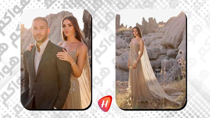زين قطامي عروس سيليو صعب.. ملكة برونزية وجمال طبيعي