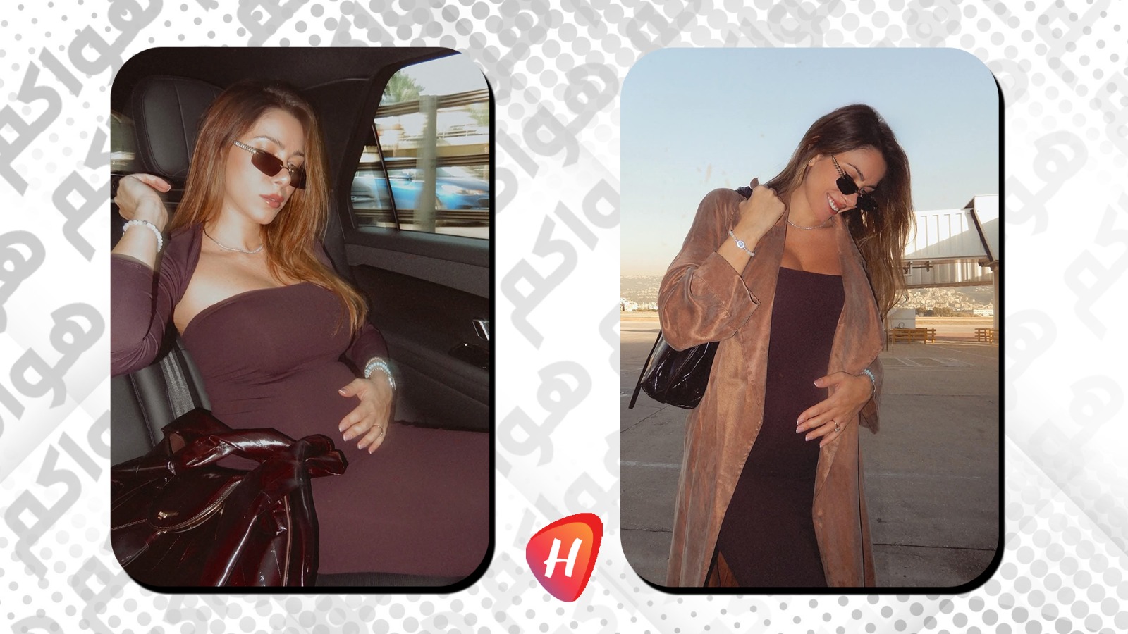 دانييلا رحمة في أحدث إطلالاتها… ملامح الأمومة تُزهر بأناقة Fendi