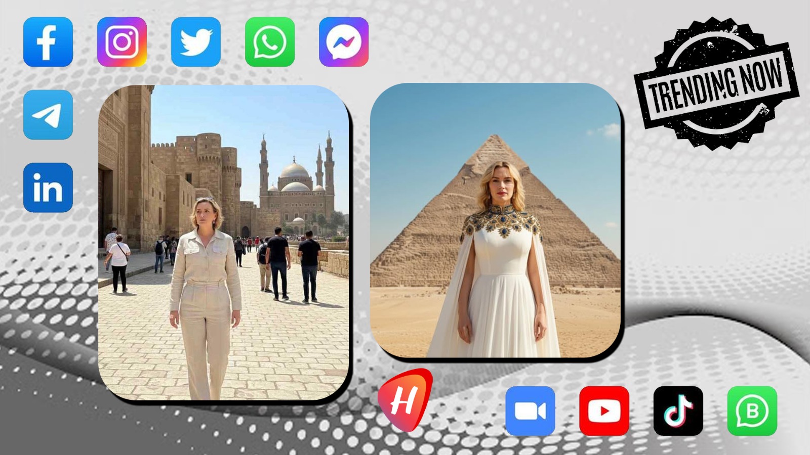 صور كيت وينسلت الفرعونية في مصر تثير جدلاً واسعاً.. هذه حقيقتها