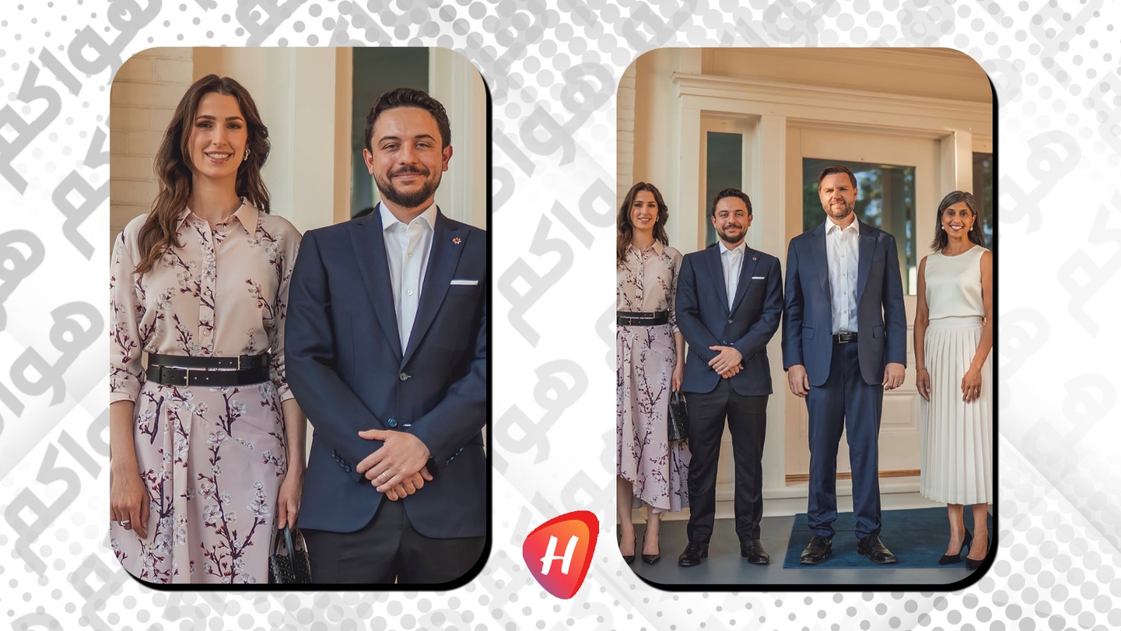 من ماكوين إلى سان لوران وآلايا… تفاصيل أناقة الأميرة رجوة في واشنطن