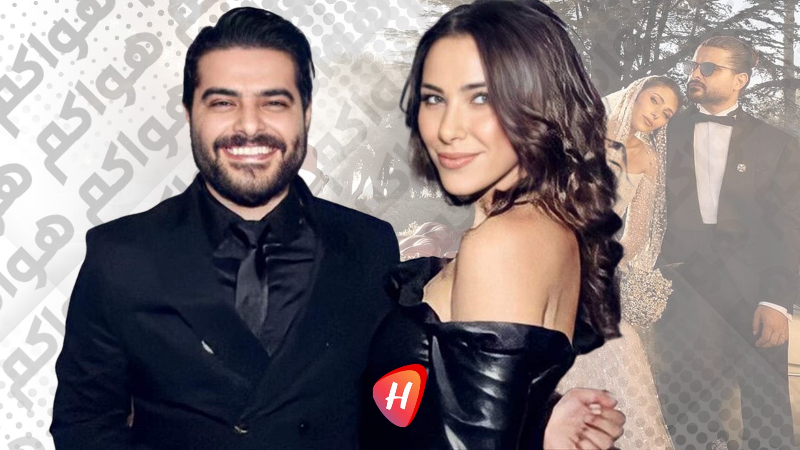 دانييلا رحمة تؤكد حملها من ناصيف زيتون