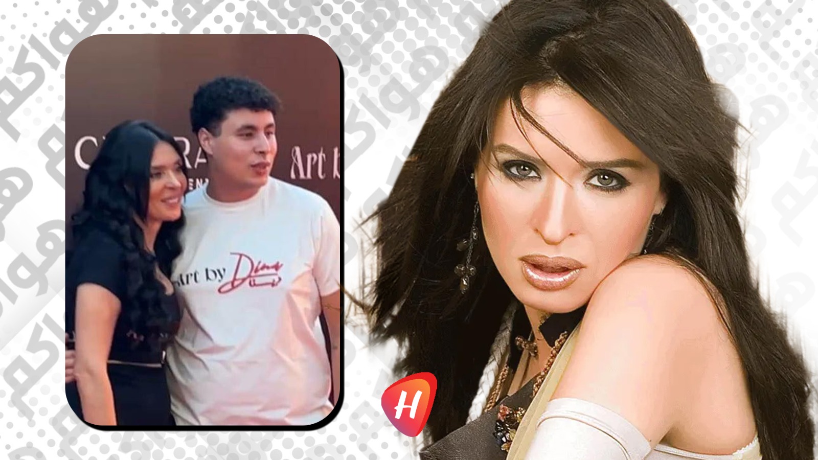 علي الباجوري ابن الراقصة دينا: هي بالنسبة لي 