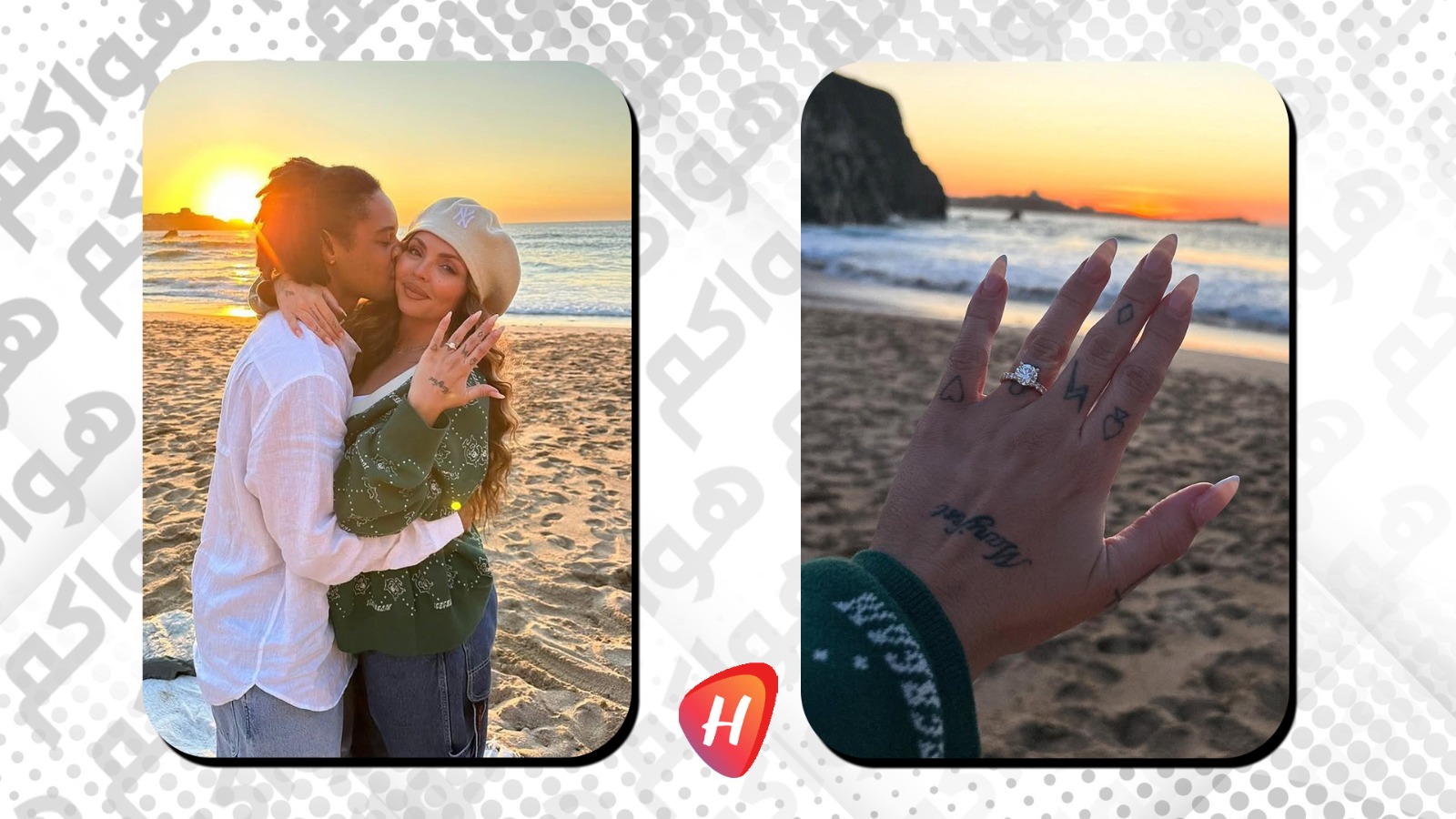 جيسي نيلسون تعلن خطوبتها بعد أشهر على ولادة توأميهما