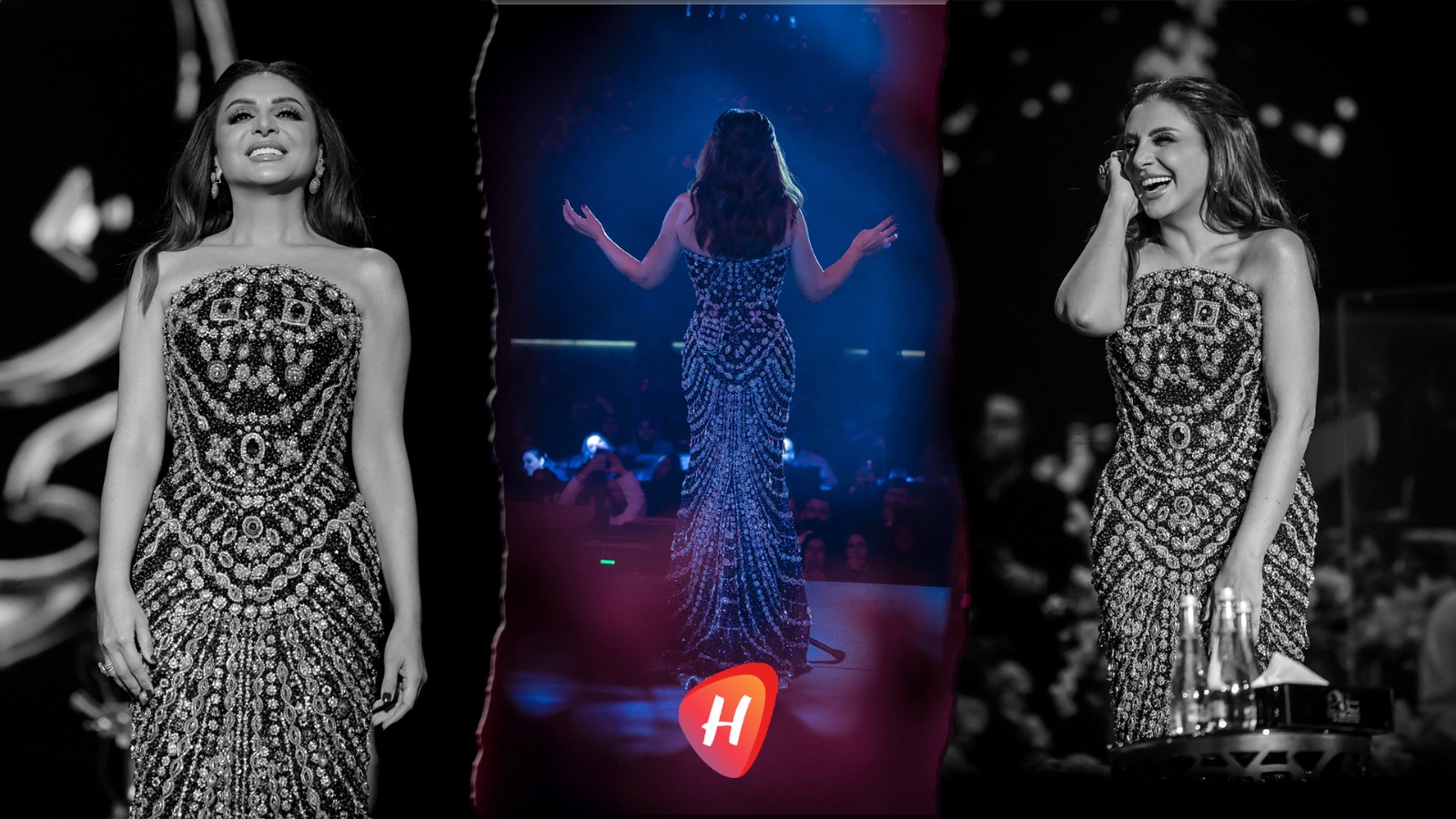 أنغام في موسم الرياض 2025: صوت يشفي وثوب مرصع بالماس