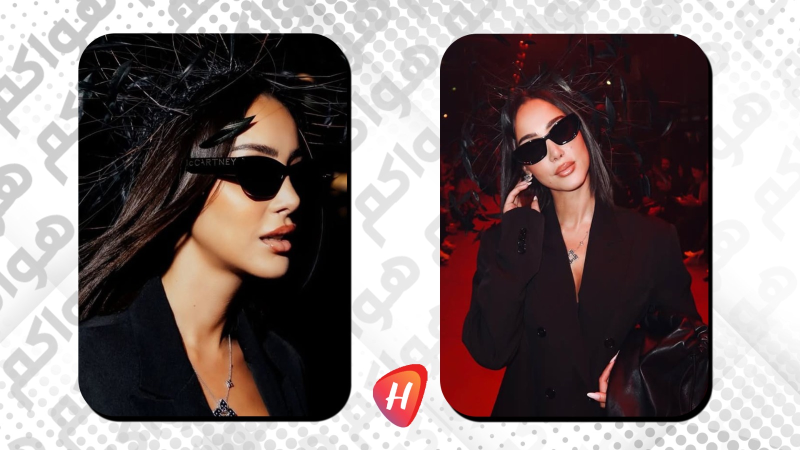 بسمة بوسيل في باريس.. الأنوثة الصارخة بالغموض