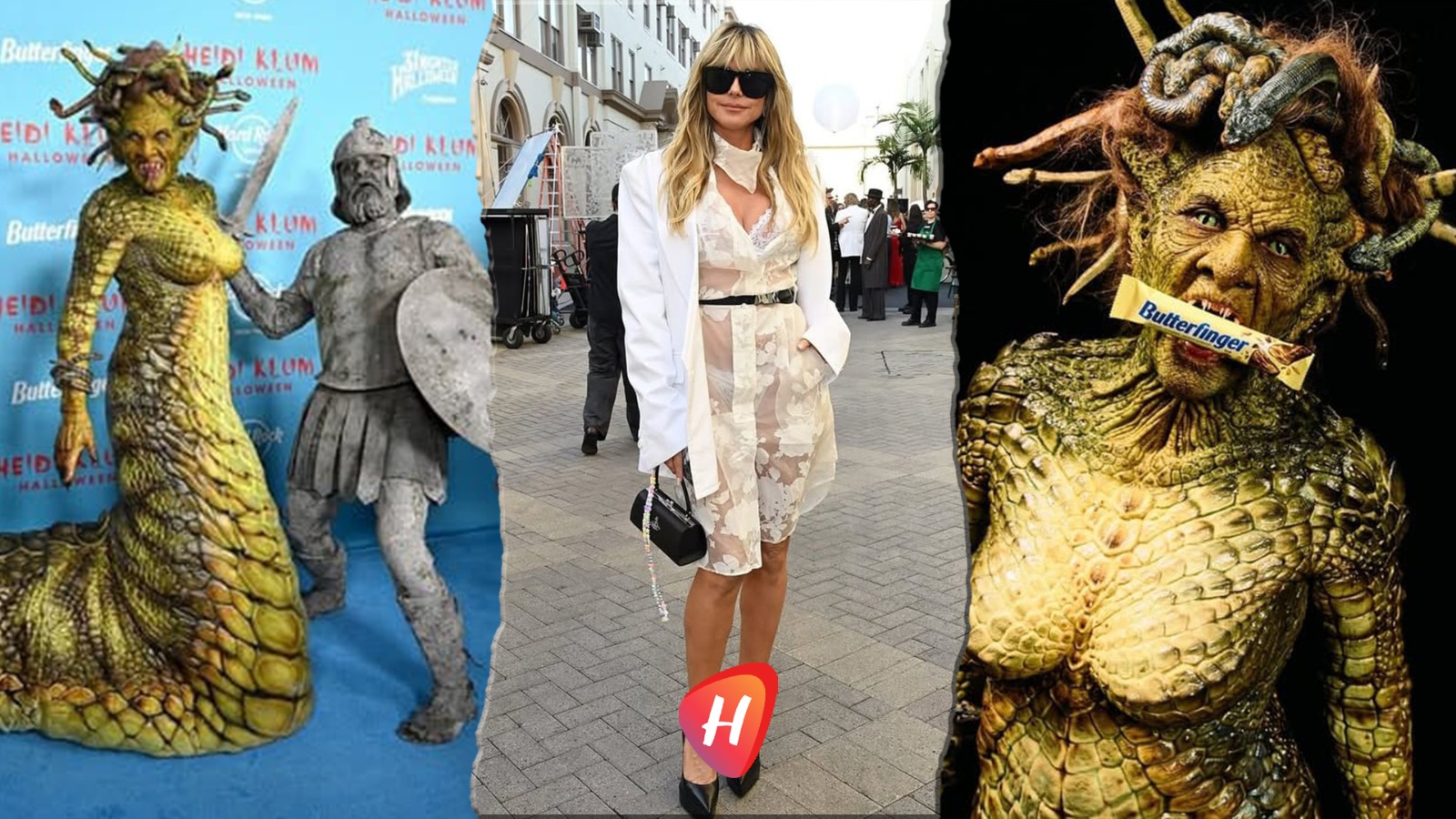 هايدي كلوم في أكثر إطلالاتها جنونًا هذا الهالوين  2025