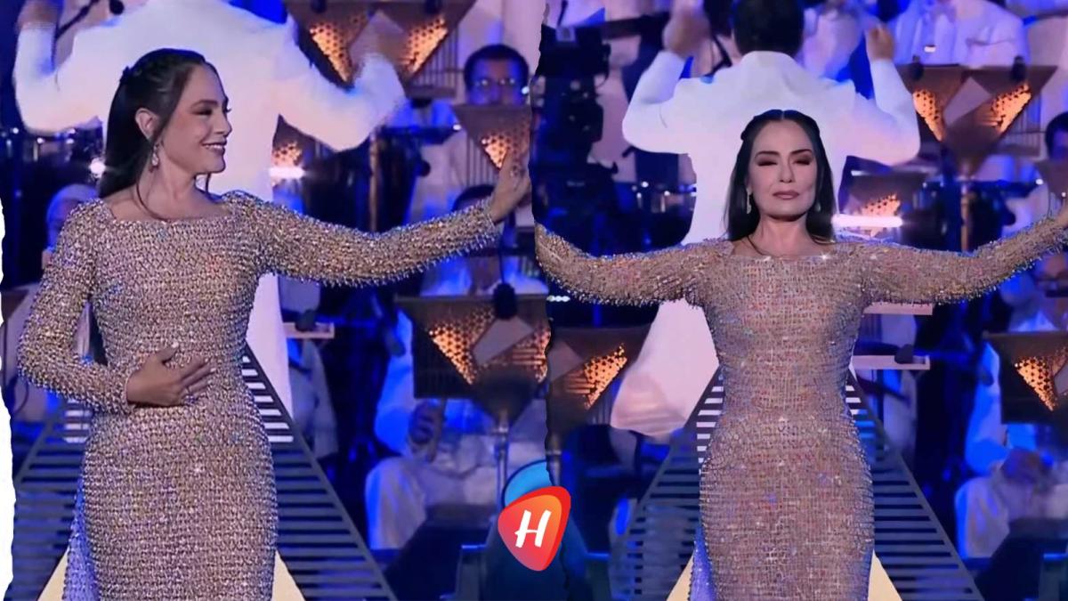 شريهان تتحدث بتأثر بعد عرضها المبهر في المتحف المصري الكبير