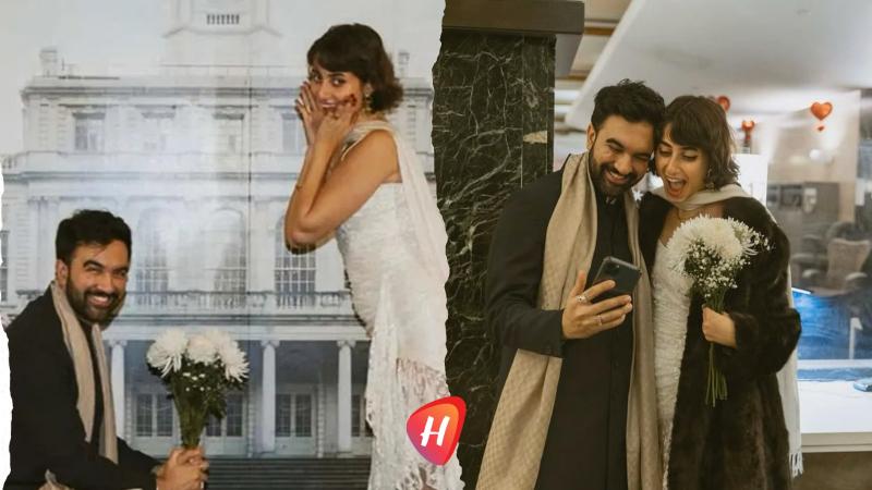 قصة حب زهران ممداني والفنانة السورية راما دواجي.. زواج عبر تطبيق مواعدة