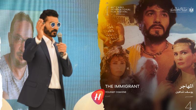 خالد النبوي يتألق في مهرجان القاهرة السينمائي ..ويكرم جائزة فاتن حمامة للتميز