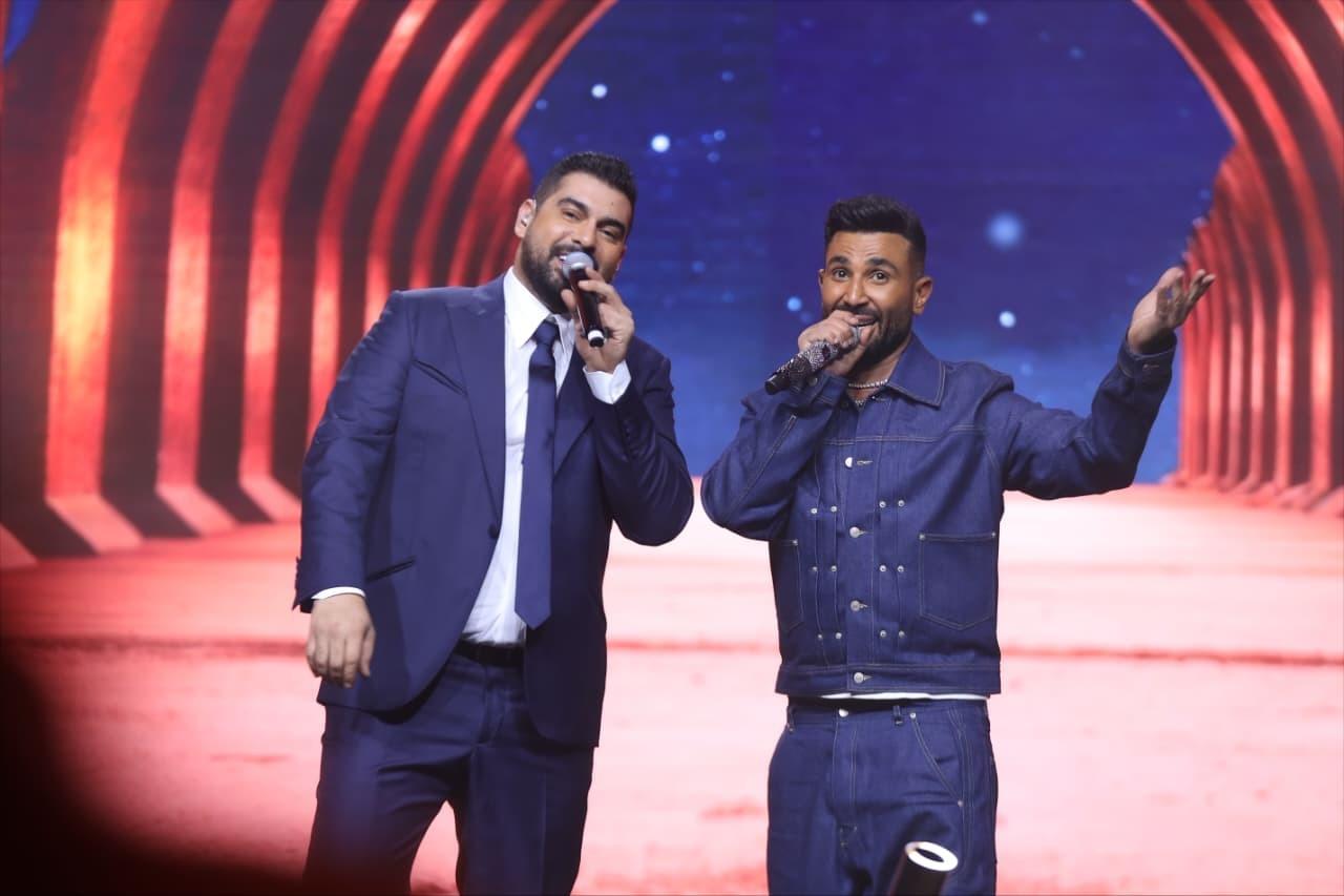 أحمد سعد وآدم يتبادلان الرسائل بعد نجاح أول حفل مشترك لهما في الكويت