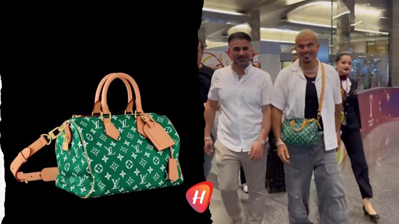 عمرو دياب يثير الجدل مجدداً بحقيبة Louis Vuitton ..هذه تفاصيلها