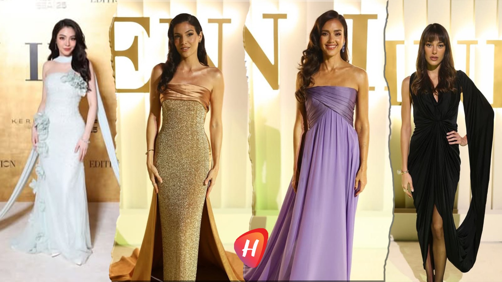 المرأة في السينما..تألق النجمات  من فاي بارايا إلى رزان جمال  وجسيكا ألبا في ليلة ذهبية من مهرجان البحر الأحمر