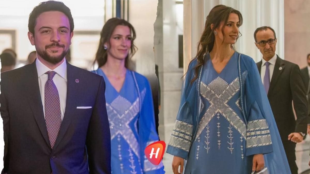 الأميرة رجوة… أزرقٌ ملكي يضيء احتفال الـ75 لكرة القدم الأردنية