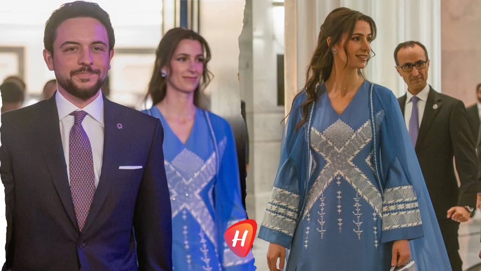 الأميرة رجوة… أزرقٌ ملكي يضيء احتفال الـ75 لكرة القدم الأردنية