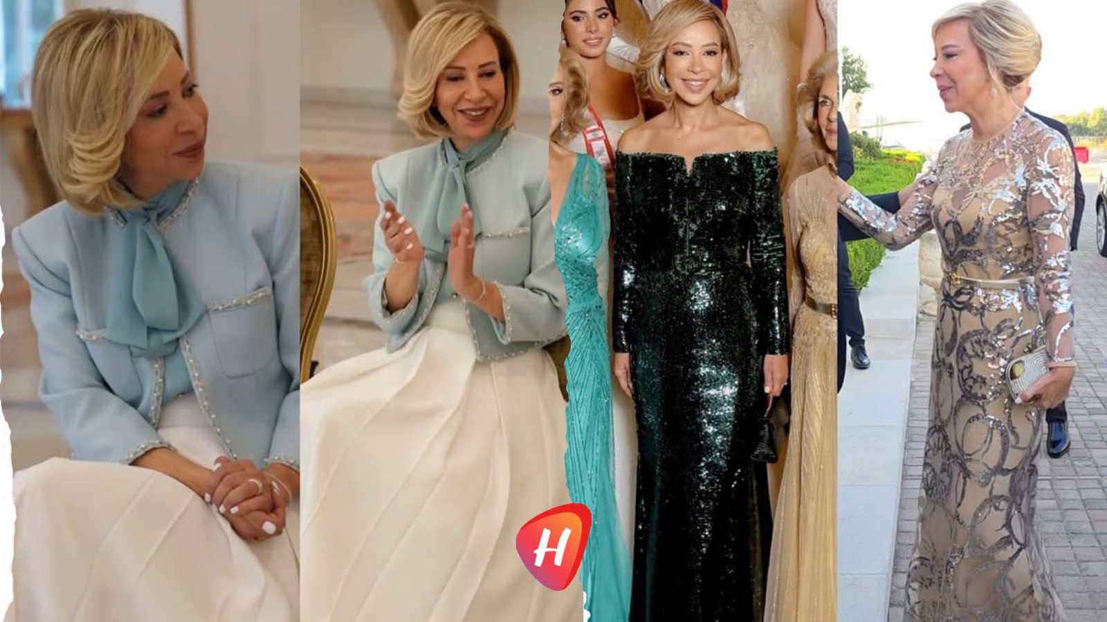 أناقة السيدة الأولى نعمت عون… بين البروتوكول والرقي الهادئ