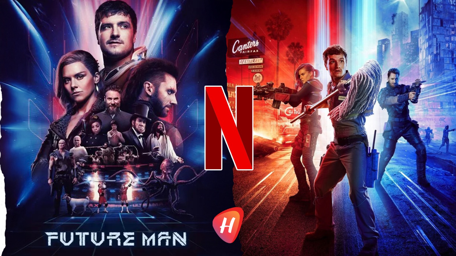 المسلسل الذي يجمع الألعاب والزمن: Future Man الآن على نتفليكس