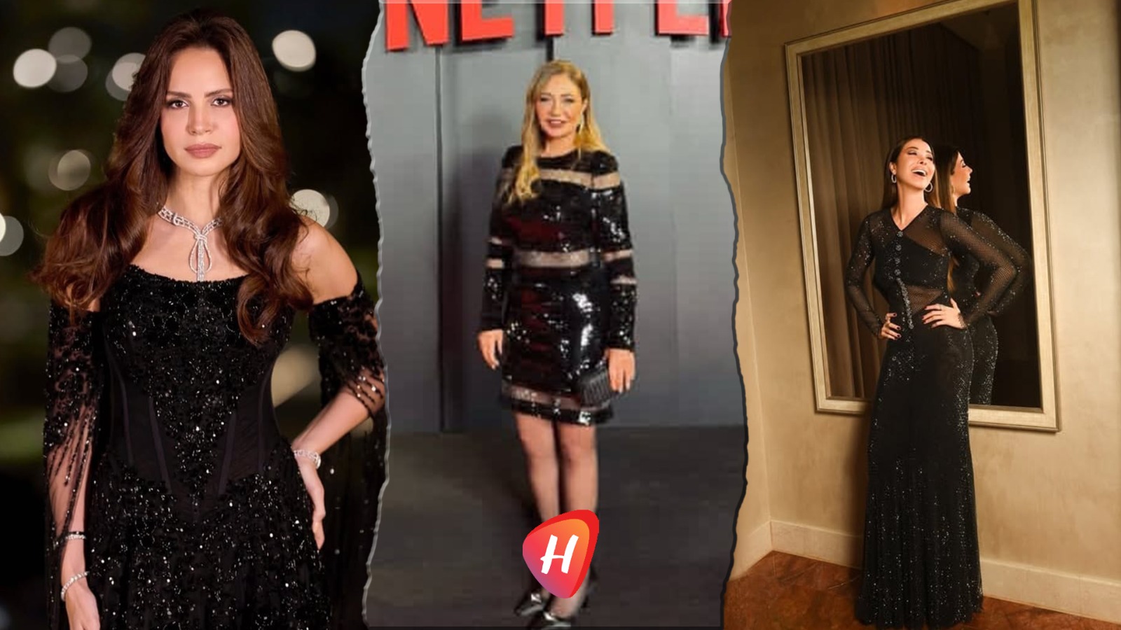 نانسي عجرم وأمال ماهر وليلى علوي.. سحر الأسود بين الغرابة والأنوثة