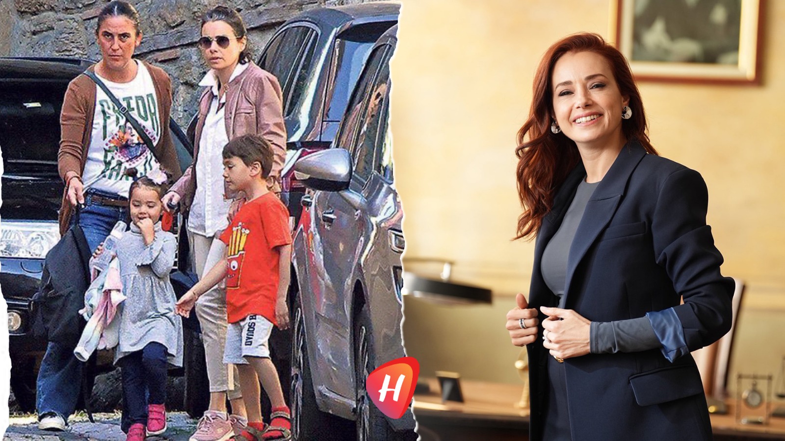 أوزغو نامال تتعرض لحادث سير برفقة أطفالها وتنقل إلى المستشفى