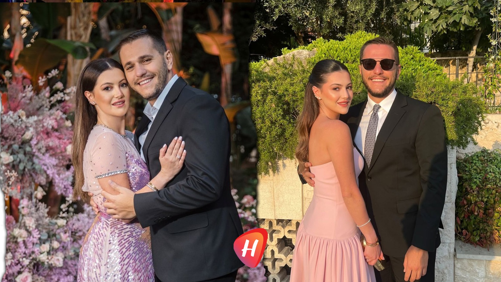 بالصور..دانا الحلاني تحتفل بعيد ميلاد خطيبها في أجواء رومانسية