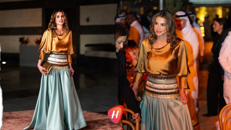 الملكة رانيا تشارك في عشاء خيري بالدوحة