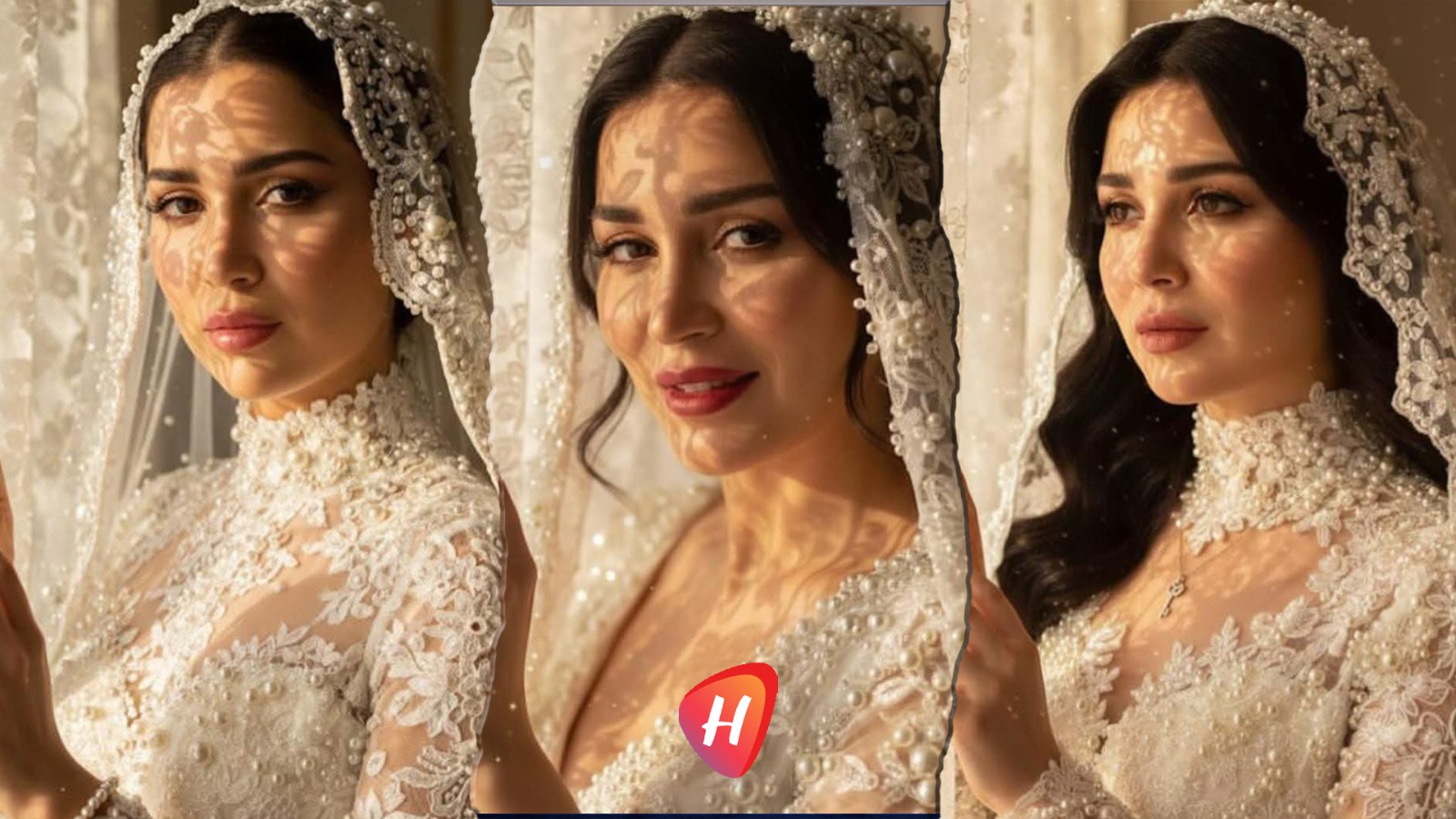 مي عز الدين تنشر صورها بفستان الزفاف بعد أيام من زواجها