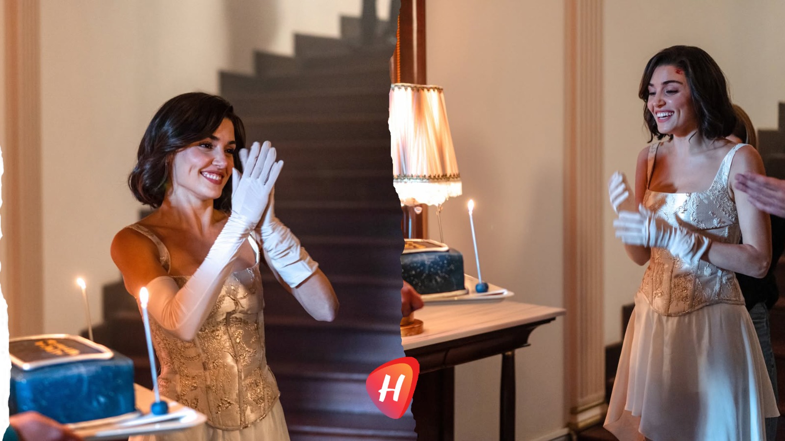 هاندا أرتشيل تحتفل بعيد ميلادها وبدء عرض فيلمها الجديد  