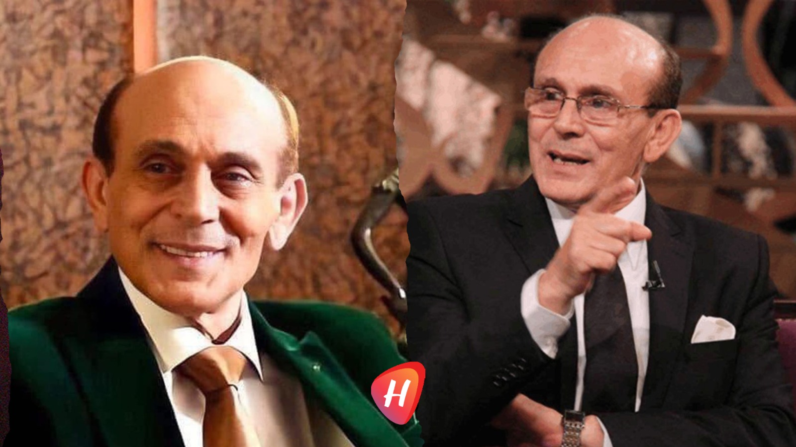 محمد صبحي يبكي على الهواء..