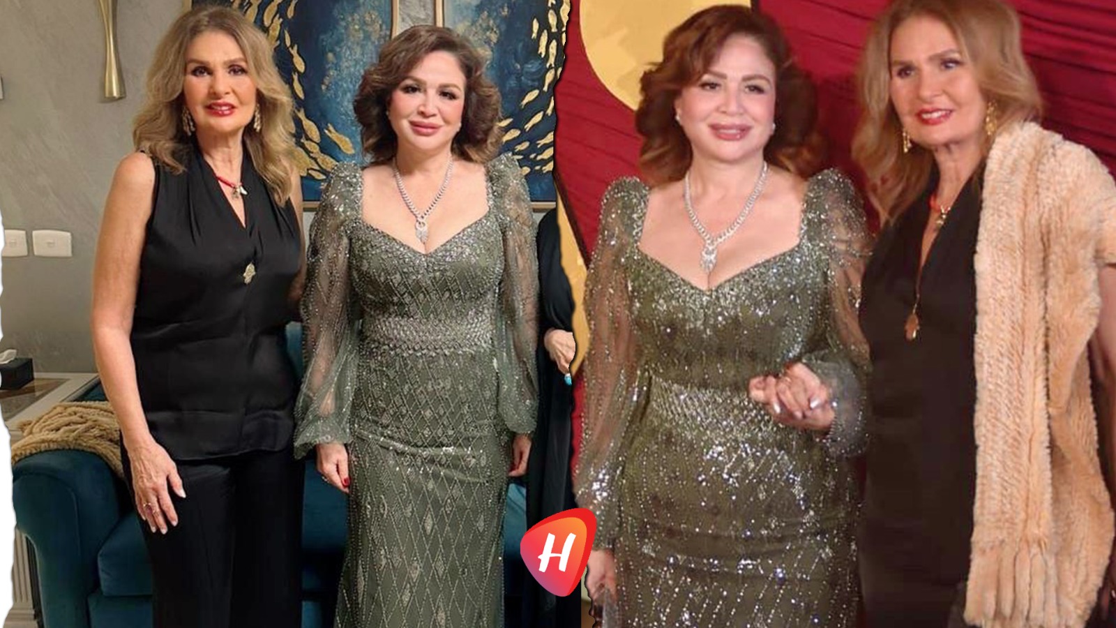 يسرا تحتفي بتاريخها الفني وتصف إلهام شاهين بـ 