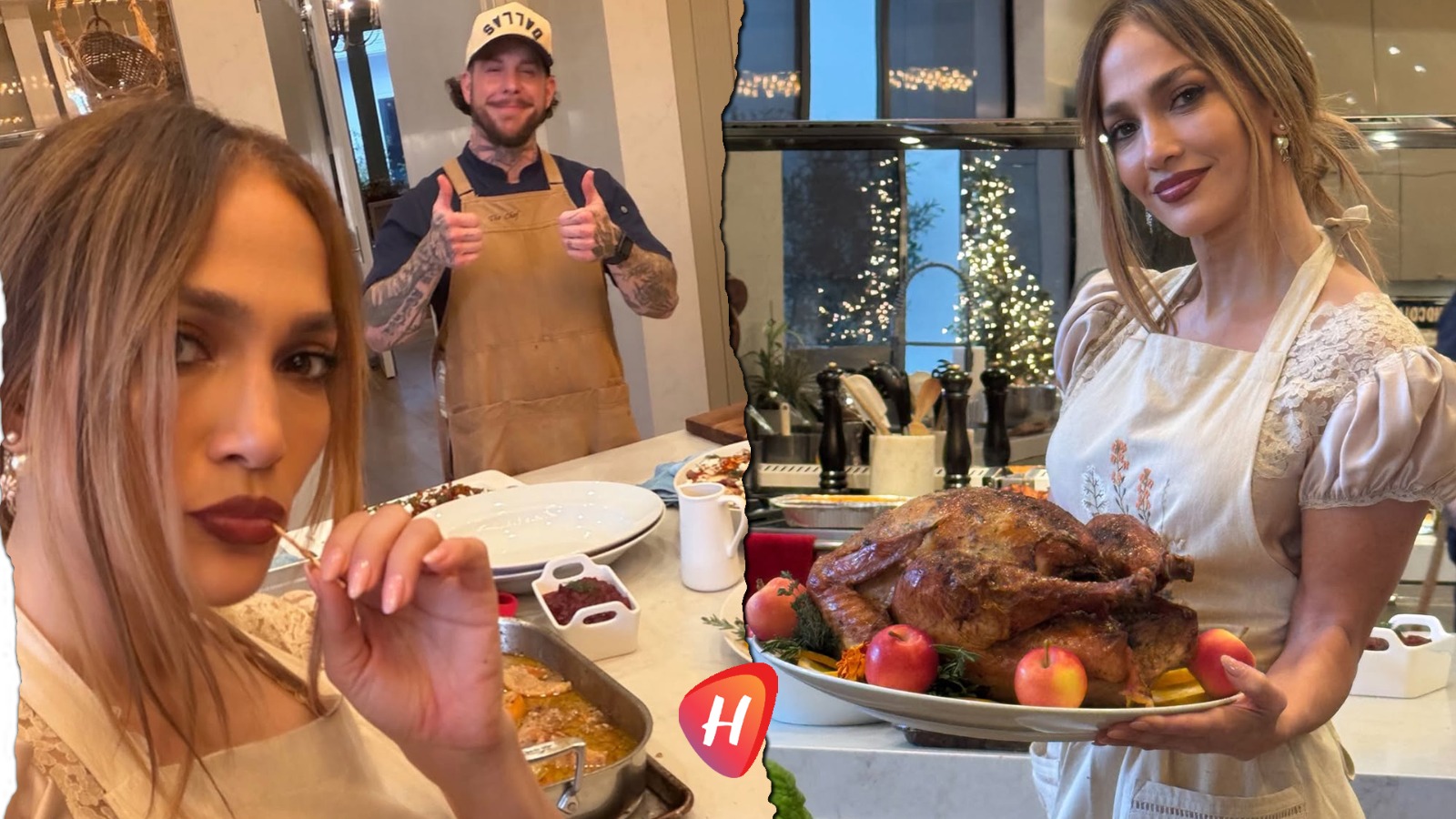 جينيفر لوبيز تحتفل بعيد الشكر بصور عائلية ورسالة دافئة لجمهورها