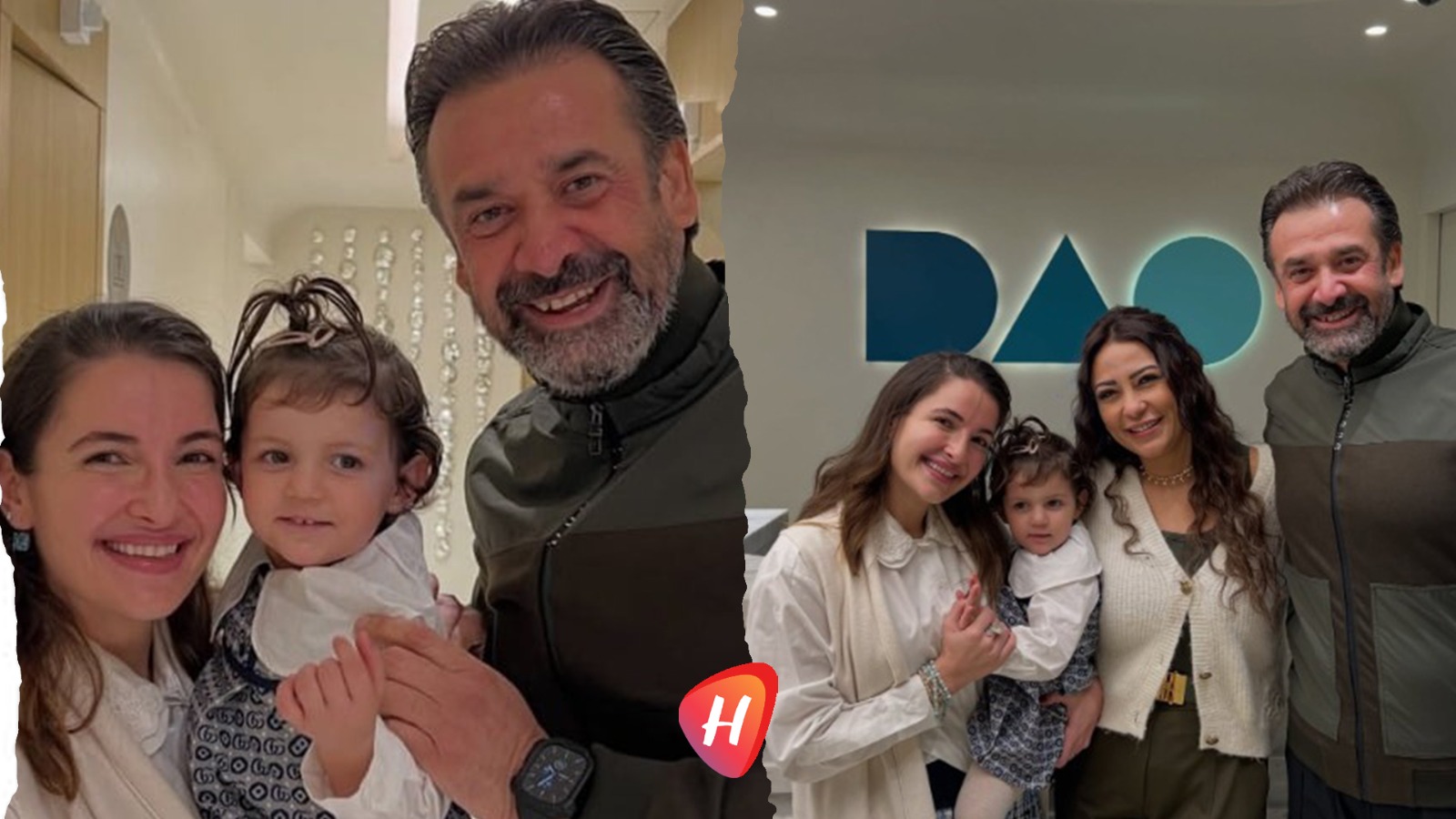 فيديو طريف يجمع كريم عبدالعزيز بجيهان حفيدة أصالة