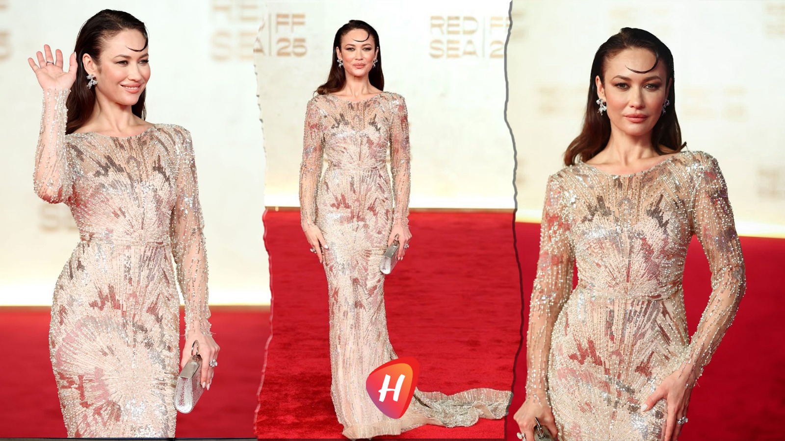 شربل زوي يوقّع إطلالة النجمة أولغا كوريلنكو في افتتاح 