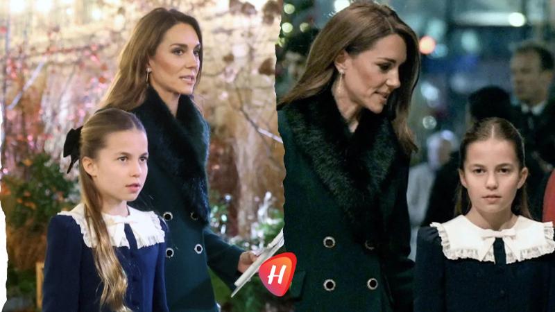 الأميرة شارلوت تخطف الأنظار بإطلالة مستوحاة من ديانا في حفل ترانيم الميلاد