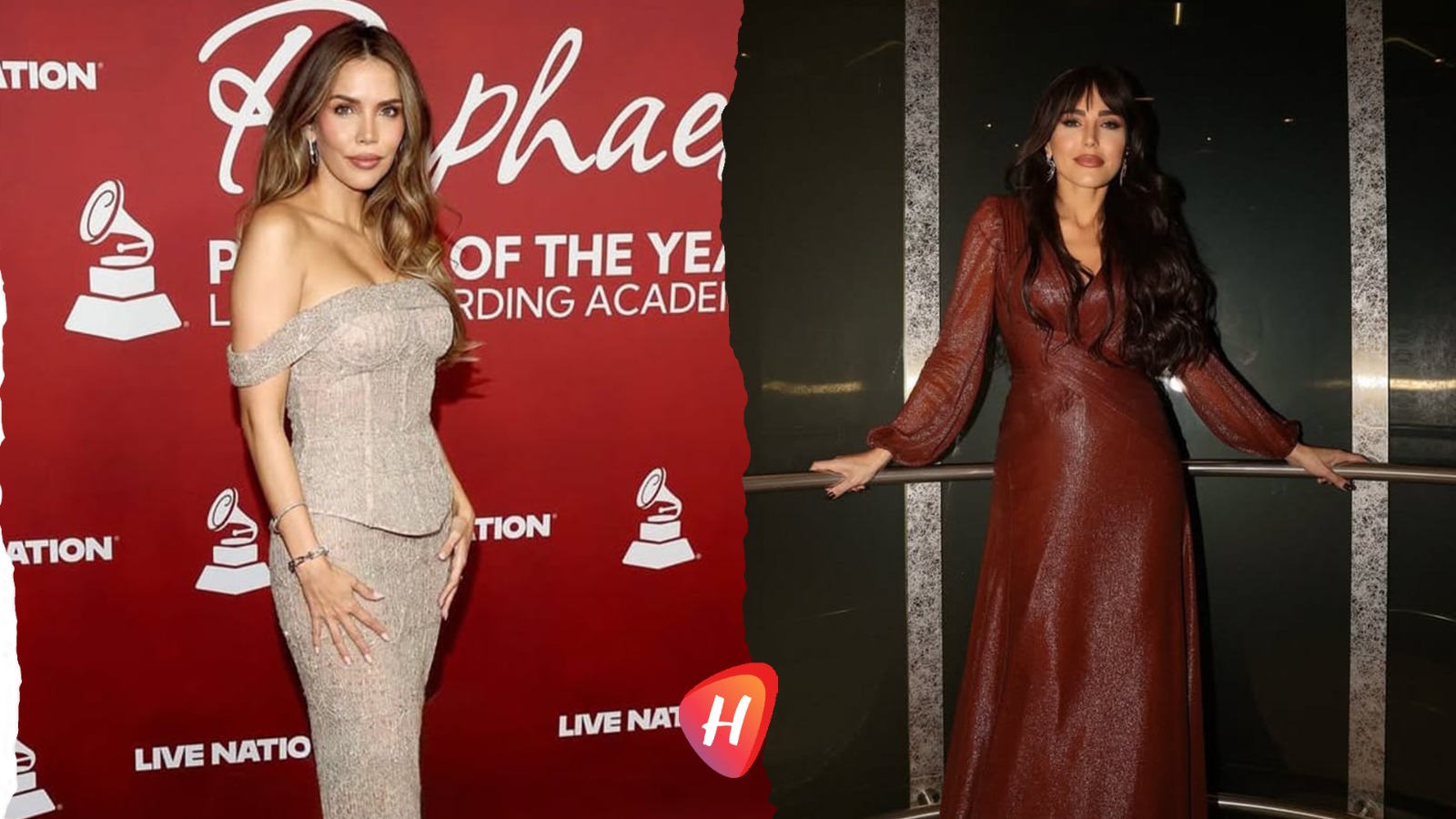 تصاميم رامي القاضي تلمع على  قامات  النجمات ..من عبير نعمة إلى روزانا زانيتي