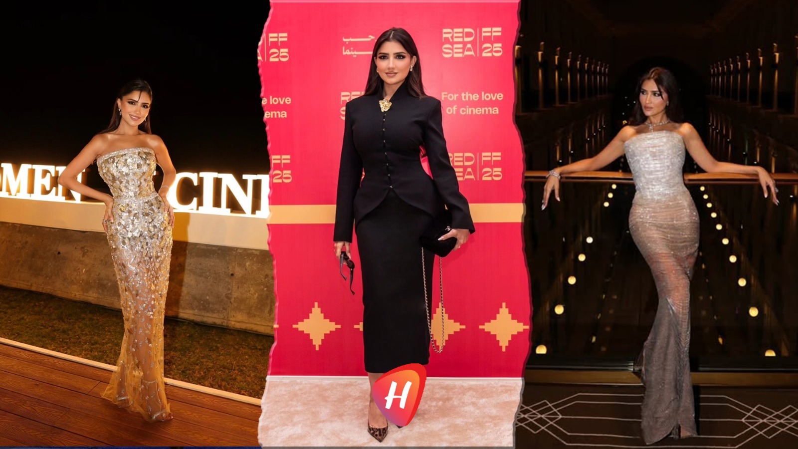 مي عمر في ثلاث إطلالات ساحرة من توقيع بوسي الشهاوي.. أيها أجمل؟