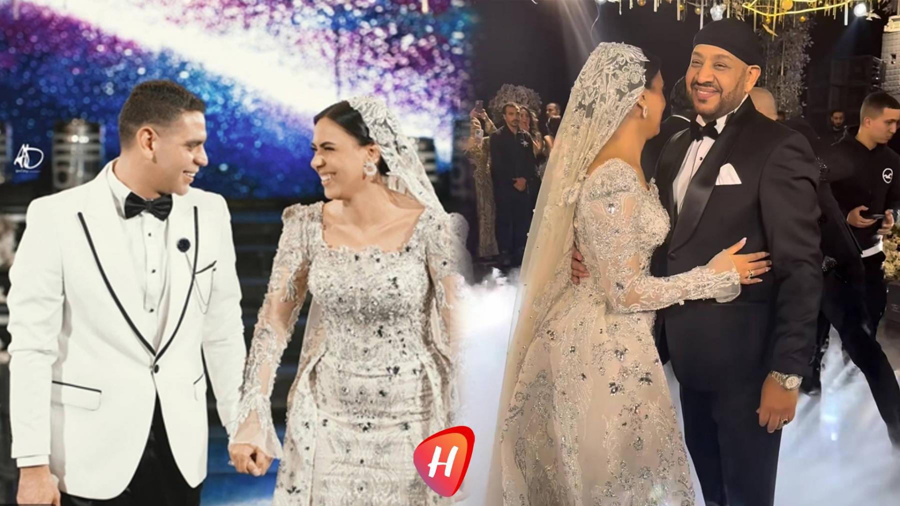 عصام كاريكا يبكي متأثراً في زفاف ابنته... ألمع نجوم مصر أحيوا الحفل (فيديو)