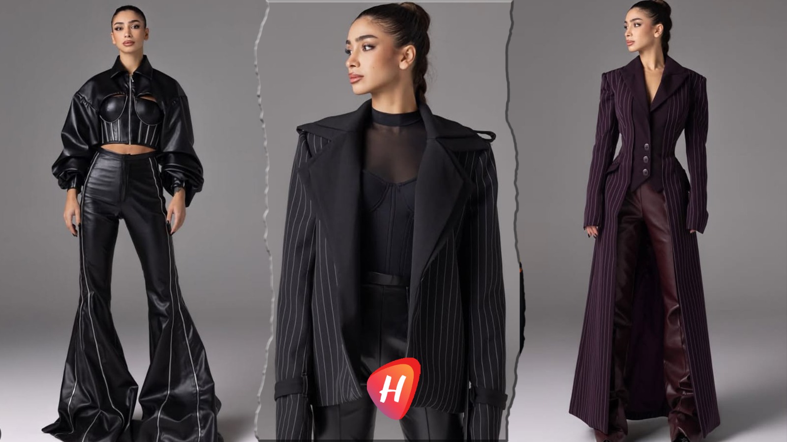 تيا ديب: تبتكر هويتها..جلد مشدود وألوان مختصرة بين الأسود والبرغندي