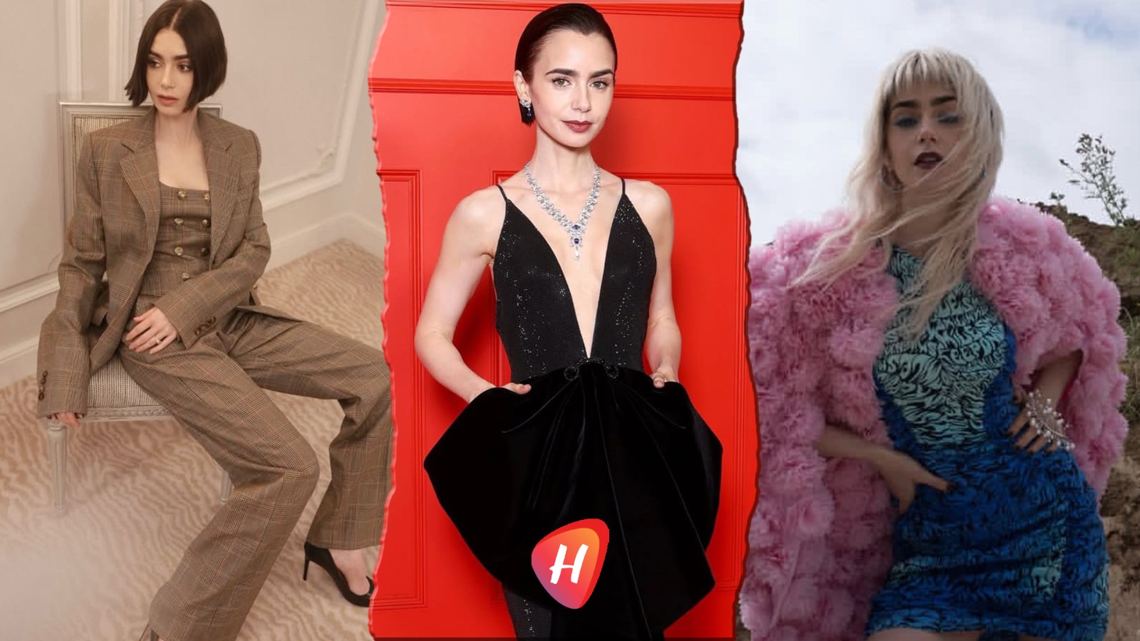 أجمل إطلالات ليلي كولينز نجمة  Emily in Paris.. أيقونة الأناقة والجمال